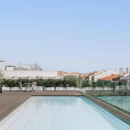 Lägenhet Farol - 1 Bedroom With Pool In Areeiro Lisboa